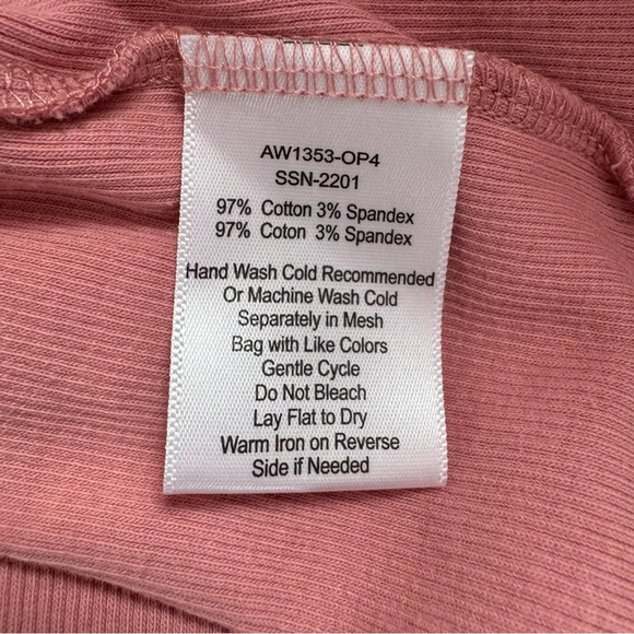 ATM Crew Neck Long Sleeve Cotton Top Sweatshirt Size Large - Picture 6 of 6